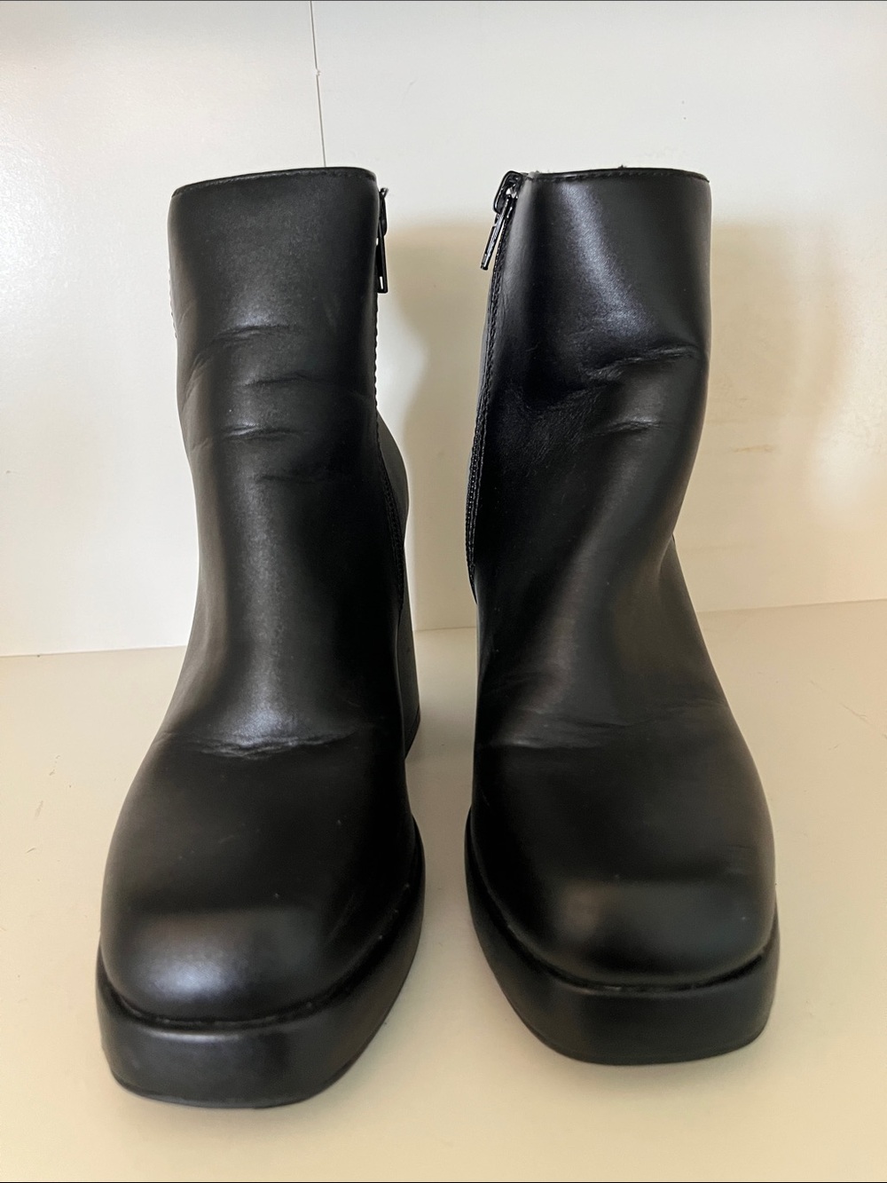 Sugar Black Ankle Booties